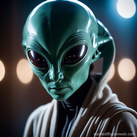 Alien Jedi Encounter | Stable Diffusion Online