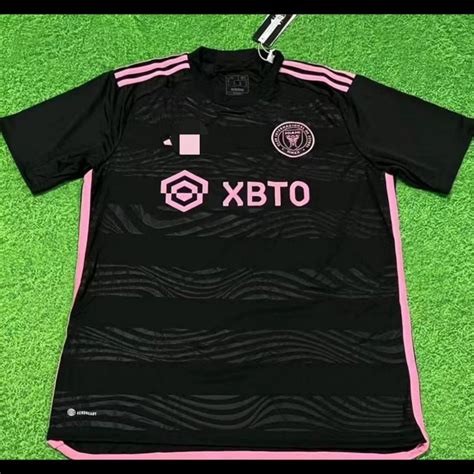 Inter Miami Away Jersey 23 24 Men S Fashion Activewear On Carousell