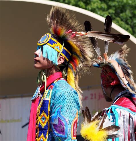 Aboriginal Dancer At Edmontons Heritage Days 2013 Editorial