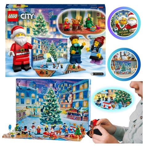 Lego City Kalendarz Adwentowy Zestaw R Nowo Figurki Prezent Xxl