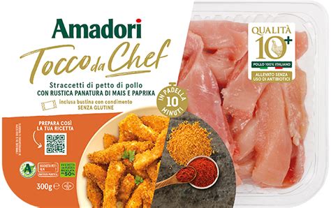 Tocco Da Chef Con Panatura Di Mais E Paprika Amadori