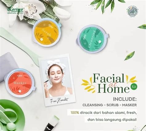 Facial Home Kit Larissa Organik Lazada Indonesia