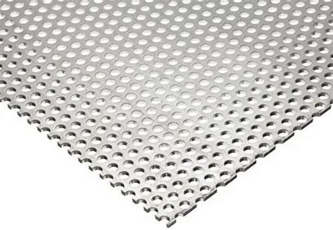 Hot Rolled Round Aluminum Perforated Sheet For Industrial At Rs 120