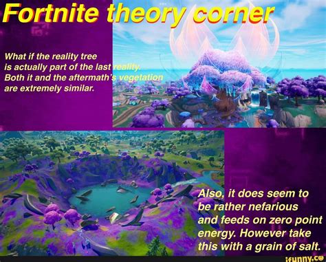 Fortnite What If The Reality Tree Is Actually Part Of The Last Both It