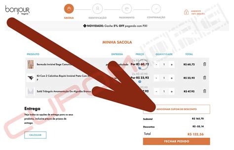 Cupom de Desconto Bonjour Lingerie 5 Códigos Outubro 2025