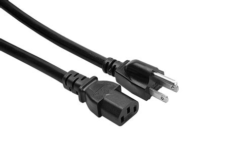 Amazon Hosa PWC 425 14 AWG IEC C13 To NEMA 5 15P Power Cord 25