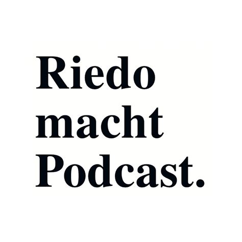 Riedo Macht Podcast YouTube