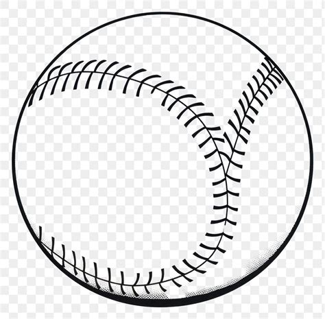 Png Baseball Outline Sketch Sphere Premium Png Rawpixel