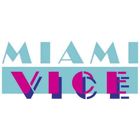 Miami Vice Logo PNG Transparent & SVG Vector - Freebie Supply