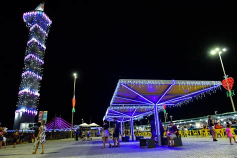 Luzes De Natal Acendimento Das Luzes No Parque Do Rio Branco E