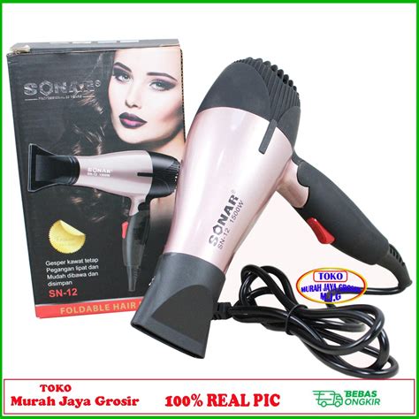 Jual Alat Pengering Rambut Sonar SN 12 Hair Dryer Mini Hairdryer