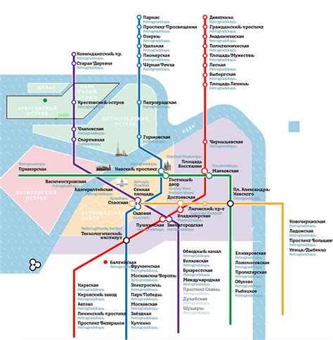 The making of the Saint Petersburg Metro map