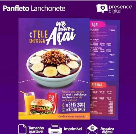 Panfleto Digital Comercio Produtos Personalizados No Elo