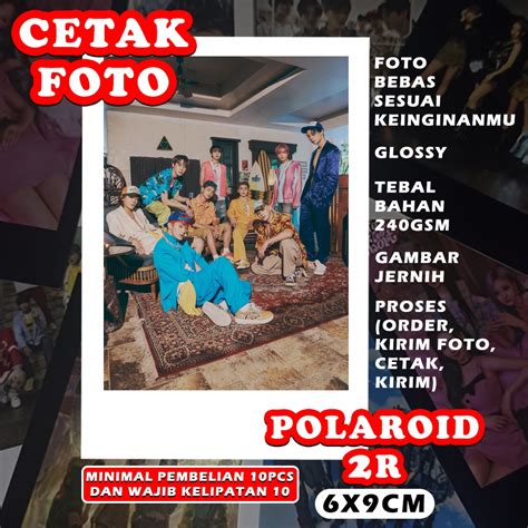 Jual Cetak Foto Polaroid Cetak Foto Polaroid Ukuran R Cetak Foto R