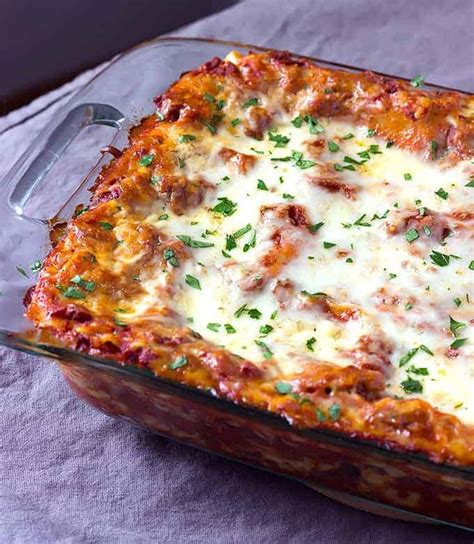 The Best Classic Lasagna The Wholesome Dish