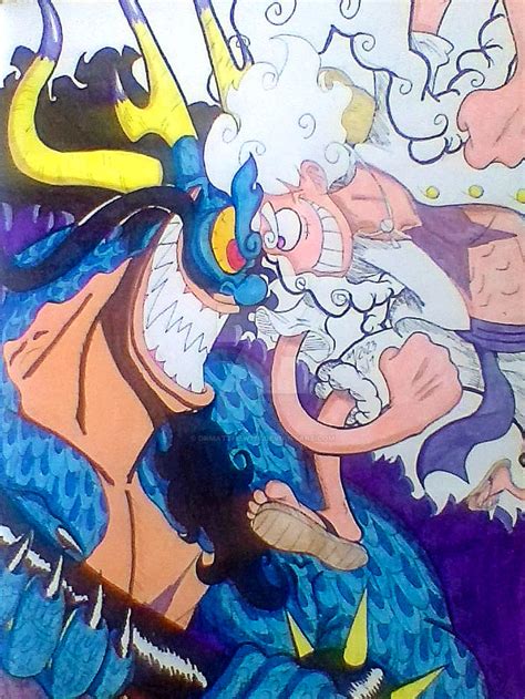 Luffy vs Kaido by DrMatthew178 on DeviantArt