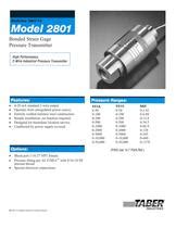 Transductor De Presi N Relativa Taber Industries De Membrana