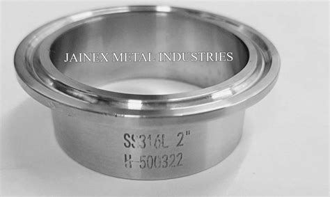 Long Type Stainless Steel L Tc Ferrule For Pharmaceutical Dairy