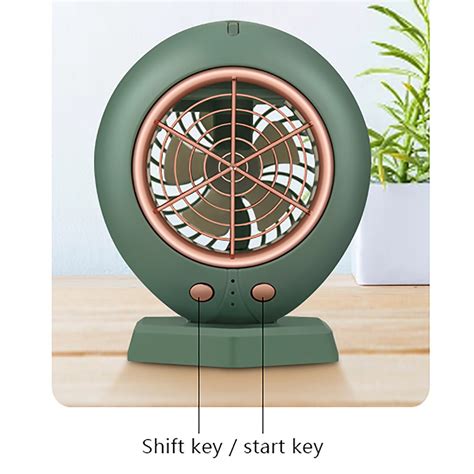 Mustacti Home Charging Desktop Small Mini Air Conditioning Fan