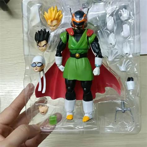 Figuras de acción SHF gran Saiyaman figura de modelado Super GOHAN