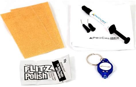 Procaliber Products 10 11 711 Clear Lca Clear Granite Marble Quartz Chip Repair Kit 1 Ml