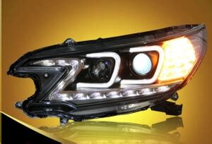 Honda Cr V Led Drl Bi Xenon Projector Headlights