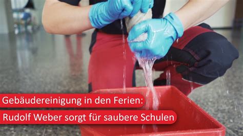 Geb Udereinigung In Den Sommerferien Rudolf Weber Sorgt F R Saubere