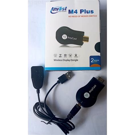 Jual Dongle ANYCAST M4 Plus Wifi Display Receiver Shopee Indonesia