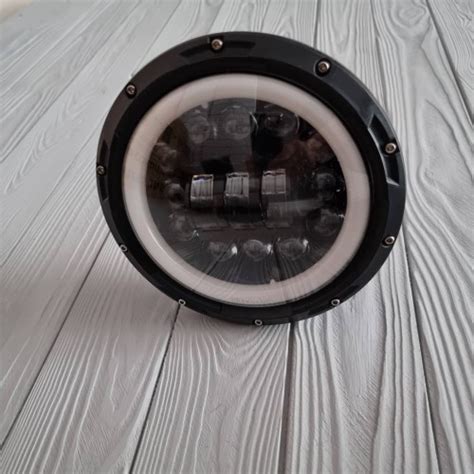 Світлодіодна LED фара 80w, ближній+далекий+ходові вогні + жовтий ...