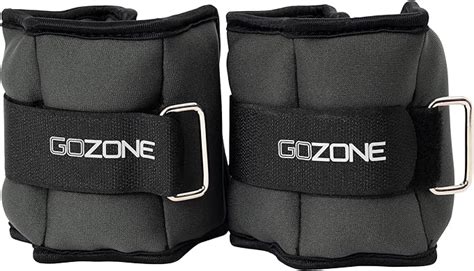 Gozone Wearable Ankle And Wrist Weights Adjustable Hook