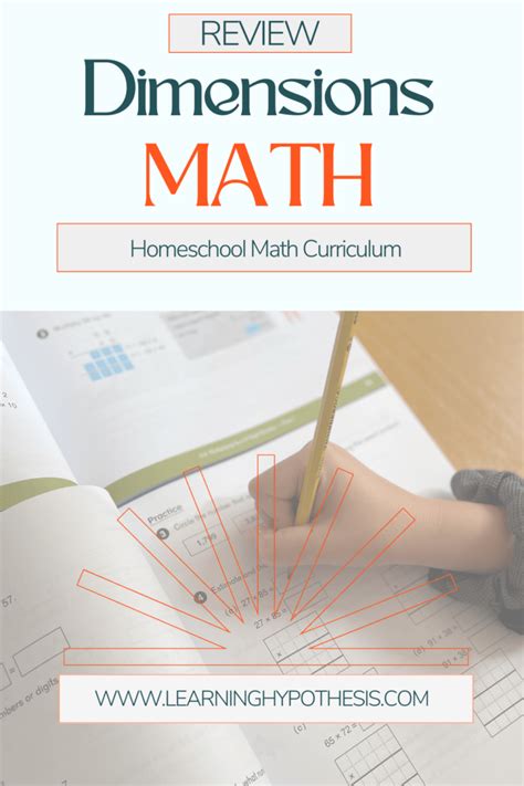 Dimensions Math. Making the Switch. – The Learning Hypothesis