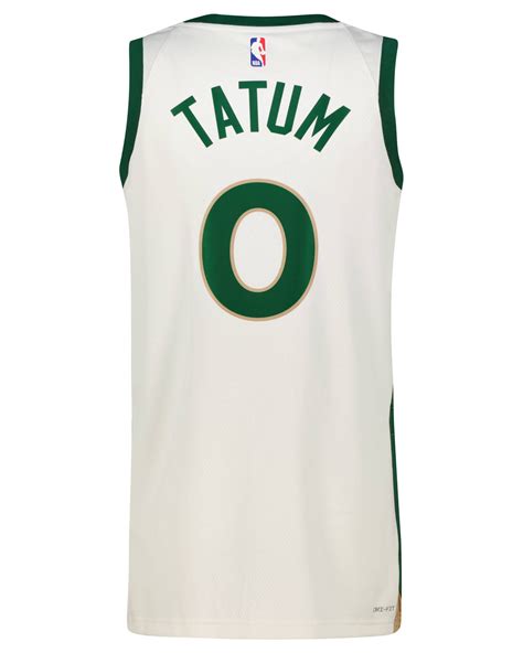 Herren Basketballtrikot Jayson Tatum Boston Celtics City Edition 202324