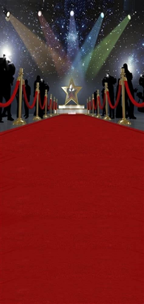 Red Carpet Runway 3D Backdrop