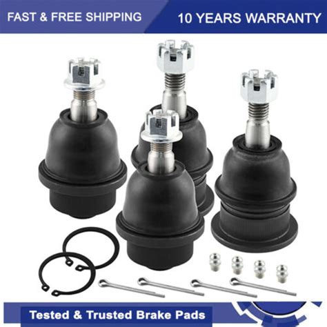 Front Upper Lower Ball Joints For Chevy Gmc Silverado