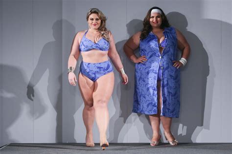 Fotos Beldades plus size participam de semana de moda em São Paulo