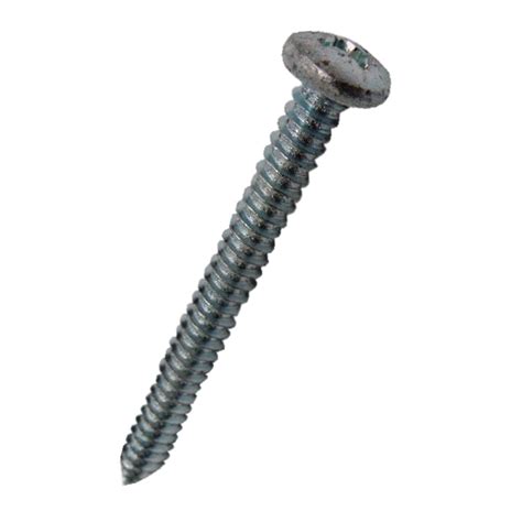 Tornillo Para Lamina Cabeza Redonda Zincado X Pulg Mm