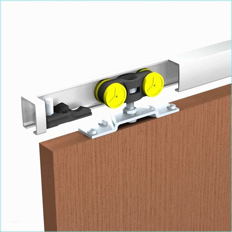 Double Porte Coulisante Rails Cach Rail Double Pour Porte