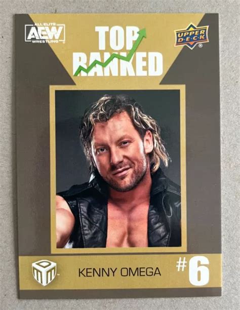 KENNY OMEGA 2022 Upper Deck AEW MATCH DATED MOMENTS TOP CLASSÉ OR