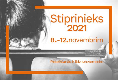 Meklējam Rmmt Stipriniekus 2021 Sports Aktivitātes Kusties Un Esi Vesels