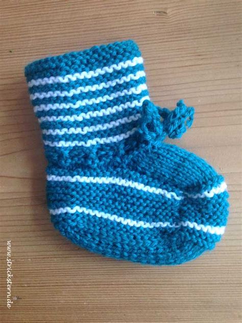 Strickanleitung Wieder Ein Paar Babyschuhe Strickstern