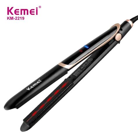 Kemei Km 2219 Essential Straight And Curler Straightener For Women