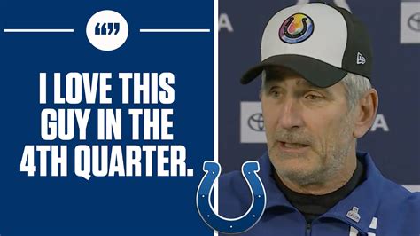 Colts Hc Frank Reich Praises Matt Ryan For His 4th Quarter Play Cbs