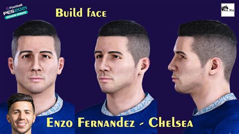 Enzo Fernandez Build Face Pes Youtube