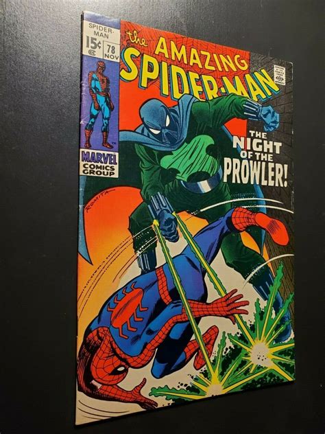 Amazing Spider Man 78 1969 Fn 6 0 First Appearance Prowler