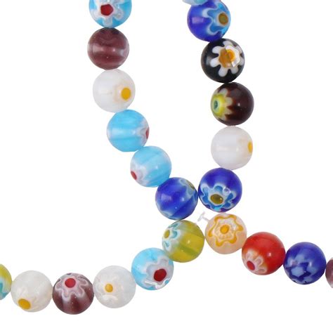 Str Nge Ca St Ck Mm Glasperlen Glas Lampwork Perlen Runde