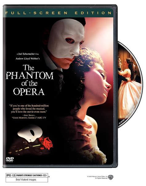 The Phantom Of The Opera Usa Dvd Amazon Es Gerard Butler Emmy