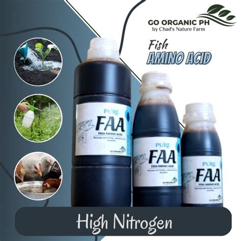 GO ORGANIC PH PURE FAA Fish Amino Acid Lazada PH