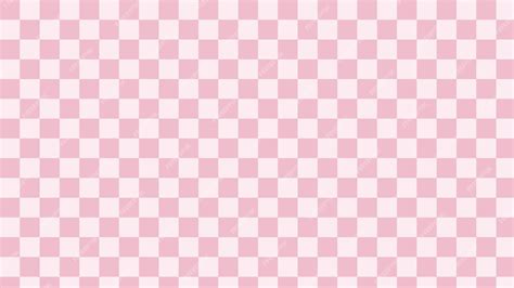 Premium Vector Cute Pastel Pink Small Checkers Gingham Plaid