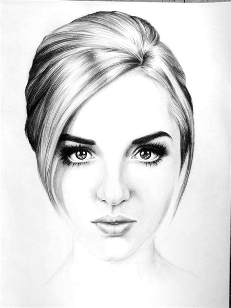 Beautiful Woman Pencil Drawing - Pin On Portrait Pencil Drawings ...