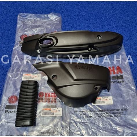 Jual COVER CVT MIO SOUL FINO KARBU ORIGINAL YAMAHA TUTUP CVT COVER